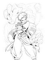 coloriage gaara du desert